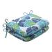 Pillow Perfect Outdoor | Indoor Hixon Caribe Seat Cushion 18.5 X 15.5 X 3