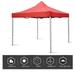 INTBUYING Folding Professional Aluminum Canopy Outdoor Party Tent Wheeled Instant Shelter with Carry Bag 10 *15