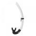 Fashion Silicone Swimming Snorkel PVC Scuba Diving Breathing Tube Adult Swimmers Snorkeling Gear White