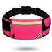 Dicasser Running Belt for Men & Women Phone Holder for Running Reflective Running Gear Running Fanny Pack for Women & Men Cell Phone Holder Running Waist Packs Money Belt Travel belt (Red)