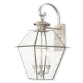 Livex Lighting - Westover - 3 Light Outdoor Wall Lantern in Farmhouse Style - 12