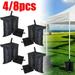 Weight Bags Sand Bag 4PCS Large Gazebo Foot Leg Pole Sandbag Weights Marquee Market Stall Sand Bags Leg Weights for Pop Up Canopy Weighted Feet Bag Sand Bags