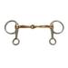 Half Cheek Jointed Copper Snaffle Bit - 5 in.