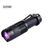 Toma UV Flashlight Ultra Violet Light With Zoom Function Mini UV Light Pet Urine Stains Detector Scorpion Use AA/14500 Battery