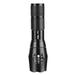 LED Flashlights Tactical Flashlight High Lumens Lights Batteries Portable Waterproof Zoomable Flashlight with 5 Mode for Camping/Outdoor/Hiking/Gift-Giving/Emergency