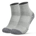 MIXFEER Men 3 Pairs Cushioned Hiking Socks Outdoor Sports Casual Cotton Crew Socks for Hiking Trekking Walking