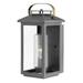 1 Light Medium Outdoor Wall Lantern-Ash Bronze Finish-Incandescent Lamping Type-E26 Medium Lamp Base Type Bailey Street Home 81-Bel-2993987