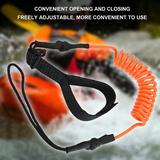 Cheers US Surf Board Leashes Coiled Leash SUP Leash Rope Paddle Board Surfboard Leash Surfing Leg Rope SUP Board Leash Surf Straps Stay on Board Ankle Strap Sup Ankle