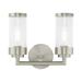 Livex Lighting - Hillcrest - 2 Light Bath Vanity in Coastal Style - 12.75 Inches