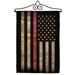 Thin Pink Line Garden Flag Set Awareness 13 X18.5 Double-Sided Yard Banner