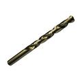 12 Pcs O Gold Cobalt Heavy Duty Jobber Length Drill Bit Drill America D/Acoo Flute Length: 3-3/16 ; Overall Length: 4-1/2 ; Shank Type: Round; Number Of Flutes: 2 Cutting Direction: Right Hand