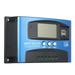 Meterk 100A Solar Charge Controller Dual USB LCD Display Auto Solar Cell Panel Regulator