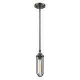 IN21365ORB-Acclaim Lighting-Garret - One Light Pendant in Antique Style - 5.25 Inches Wide by 11.25 Inches High