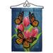 Monarch Butterflies Garden Flag Set Bugs & Frogs 13 X18.5 Double-Sided Yard Banner