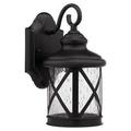 16 in. Lighting Milania Adora Transitional 1 Light Rubbed Bronze Outdoor Wall Sconce - Oil Rubbed Bronze