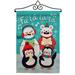 Fa La Fun Garden Flag Set Winter Wonderland 13 X18.5 Double-Sided Decorative Vertical Flags House Decoration Small Banner Yard Gift