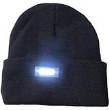 Viworld Mens Winter 5 lED Lights Lighted Night Fishing Knitt Beanie Hat Cap Winter Hat