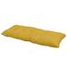 Vargottam Indoor/Outdoor Bench CushionWater Resistant Tufted Patio Seating Lounger Bench Swing Cushion-42 L x 18 W x 5 H- Yellow