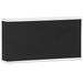 Dainolite 20W Wall Sconce Matte Black with Frosted Acrylic Diffuser