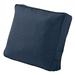 Classic Accessories Montlake FadeSafe 4 x 25 Heather Indigo Square Lounge Chair Outdoor Seating Cushion with Zipper