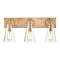 Elk Home 23-Inch Wide Gabby Vanity Light Contemporary Natural Brass