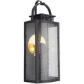 5W 1 Led Outdoor Medium Pocket Lantern In Traditional Style 7.5 Inches Wide By 19.84 Inches High Craftmade Lighting Za1512-Mn-Led