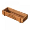 Wooden Planter Box Indoor/Outdoor Wooden Herb Flower Succulent Planter Box Home Garden Rectangle Storage Box Garden Tools