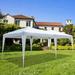 BaytoCare Ez Pop Up Canopy Tent Outdoor Folding Patio Gazebo Shade 10 x20 White