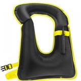 Snorkel Vest Adults Portable Inflatable Swim Vest Jackets for Snorkeling Swimming Diving Safety