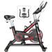 uhomepro Fitness Exercise Bike with LCD Display Monitors Bottle and Phone Holder Adjustable Seat Indoor Cycling Bike Exercise Equipment 330 lb
