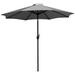 Flash Furniture Kona Series 8 Gray Octagon Patio Umbrella
