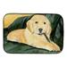 Carolines Treasures SS8761DDM Golden Retriever Dish Drying Mat 14 x 21 multicolor