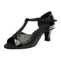 TAIAOJING Women s Sandals Rumba Waltz Prom Ballroom Latin Dance Shoes Sandals Zapato