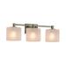 Justice Design Group Fsn-8423-30-Frcr Fusion 3 Light 22 Wide Bathroom Vanity Light -