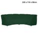 210D Oxford Cloth Curved Sofa Cover Waterproof Outdoor Sofa Furniture Dust Cover New