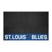 NHL - St. Louis Blues-Size:26 x42 Style:Grill Mat