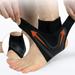Big Clearance! Compression Ankle Brace Sleeve Lightweight Breathable Socks Heel Cover Wrap Left / Right Feet