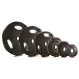 2760 lb. Olympic Weight Plate Set Black Urethane Grip (Commercial Gym Quality) by Troy Barbell