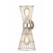 2 Light Wall Sconce-Polished Nickel Finish Z-Lite 6015-2S-Pn