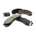 Front Brake Pad Set - Compatible with 1992 - 2000 Mitsubishi Montero 1993 1994 1995 1996 1997 1998 1999