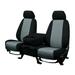 CalTrend Rear NeoSupreme Seat Covers for 2015-2017 Subaru WRX - SU135-08NN Light Grey Insert with Black Trim