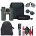 Swarovski CL Companion 8x30 Binocular (Green) & Wild Nature Accessory Pack + Padded Backpack + Flashlight + Cleaning Kit