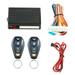 OWSOO Universal Car Door Lock Trunk Release Keyless Entry System Central Locking Kit With Remote Control