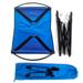 Portable Folding Blue Hammock for Travel and Outdoor Camping