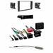 Metra 99-9109B 1 or 2 DIN Dash Kit w/ Interface & Antenna Adapter for Audi Vehicles