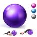 Exercise Ball for Yoga Balance Stability Fitness Pilates Therapy Office Ball Chair Flexible Seating Non Slip Purple