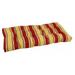 Blazing Needles 42 x 19 in. Squared Patterned Spun Polyester Tufted Loveseat Cushion Eastbay Onyx