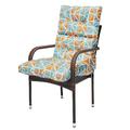 One-Piece High Back Cotton Stripes Indoor Outdoor Sun Lounger Chair Cushion Sofa Cushion Tatami Mat