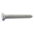 #9 x 1-3/4 Satin Nickel Plated Steel Phillips Flat Head Hinge Screws