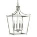 Capital Lighting 9552 Stanton 6 Light 17 Wide Taper Candle Chandelier - Nickel